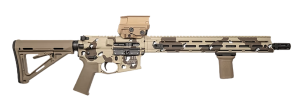 DANIEL DEFENSE DDM4 V7 5.56 RIFLE 16" CHOCOLATE CHIP 1-30RD MAG W/ VORTEX UH-1 OPTIC LIMITED 1-300 