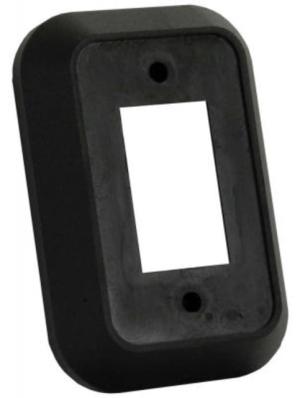 JR Products Single Switch Wall Spacer, Black, 13495