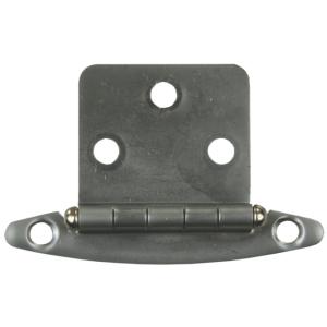 JR Products Free Swing Flush Mount Hinge Chrome, 70655