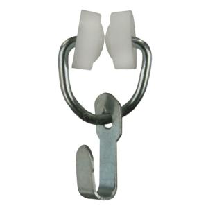 JR Products Wheeled Curtain Carrier Type B w/ Hook, 81155 756815811552