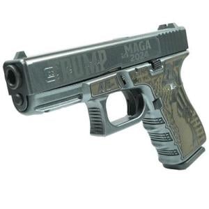 GLOCK G19 GEN3 COMPACT 9MM 4" 2/15RD AUS-Trump 47th 