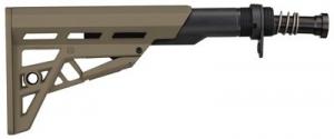 Advanced Technology AR-15 TactLite Adj Mil-Spec Stock w/Mil-Spec Buffer Tube Assembly FDE