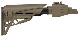 Advanced Technology Intl AK-47 TactLite Stock Flat Dark Earth w/Cheek Rest/SRP 758152431141