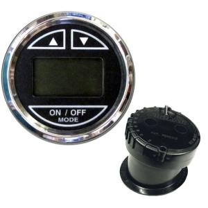 Faria Beede Instruments 2 Depth Sounder w/In-Hull Transducer - Black - Stainless Steel Bezel, 13751 759266137516