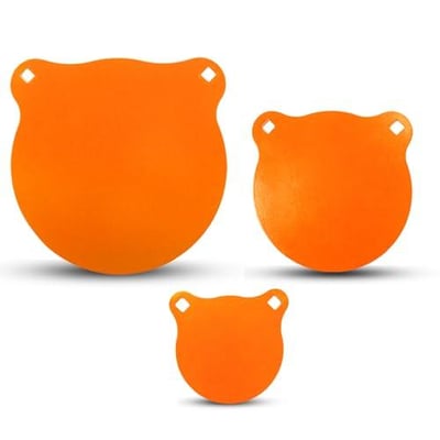Highwild AR500 Steel Targets 3/8" Thick Metal Shooting Gong Target Set 4", 6", 8" Gongs 
