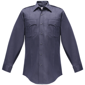 Flying Cross Duro Poplin Long Sleeve Shirt W/ Sewn-In Creases 35W54 76 18.0 35 35W54 76 18.0 35