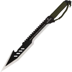 United Cutlery 3057 USMC Marine Tanto Machete with Black Nylon Belt Sheath