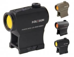 Holosun Paralow Red Dot Sight, 2 MOA Dot, Parallax-Free, Battery Tray, HS403B HS403B