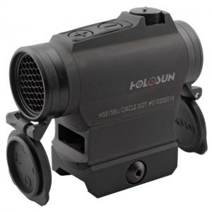 Holosun Circle Micro Red Dot Sight,2 MOA Dot only switch,Black HS515BU 760921087718