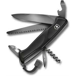 Swiss Army 09563C31P Ranger Grip 55 Onyx Black