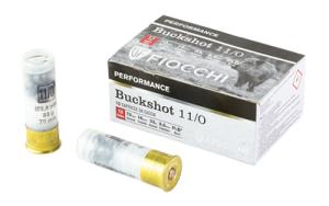 Fiocchi 12 Gauge Ammo 2-3/4" 00 Buckshot 762344055879