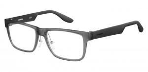 Carrera 5534 Eyeglass Frames CA5534-0MVE-5317 - Gray / Matte Black Frame, Lens Diameter 53mm, Distance Between Lenses 17mm