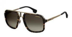 Carrera 1004/S Sunglasses CA1004S-02IK-HA-5720 - Havana Gold Frame, Brown Gradient Lenses, Lens Diameter 57mm, Distance Between Lenses 20mm