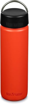 Klean Kanteen Wide w/Wide Loop Cap, 27oz, Tiger Lily, 1009493