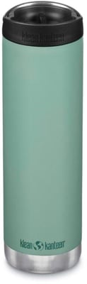 Klean Kanteen Insulated TKWide w/ Cafe Cap, 20oz, Beryl Green, 1010108 763332073578