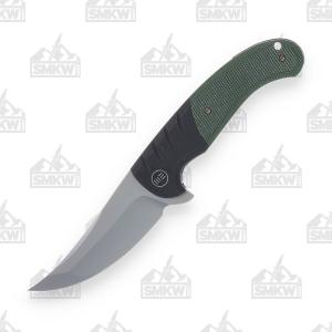WE KNIFE CURVACEOUS BLK TITAN GN(MAP)(1) WE20012-2