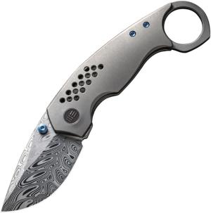 We Knife Co Ltd Envisage Framelock Damascus WE22013DS1