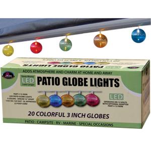 Prime Products 12 9008 LED Patio Multi Color Globe Lights, 44173 763581201678