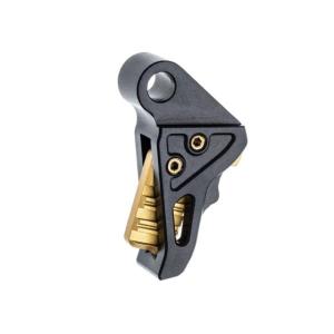 Tyrant CNC Hellcat/Hellcat Pro Trigger Shoe, Black/Gold, TD-HCATTRIG-BLK/GOLD 764046030147