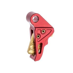 Tyrant CNC Hellcat/Hellcat Pro Trigger Shoe, Red/Gold, TD-HCATTRIG-RED/GOLD 764046030185