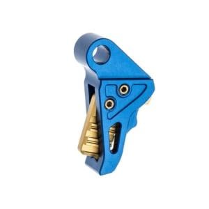 Tyrant CNC Hellcat/Hellcat Pro Trigger Shoe, Blue/Gold, TD-HCATTRIG-BLUE/GOLD TDHCATTRIGBLUE/GOLD