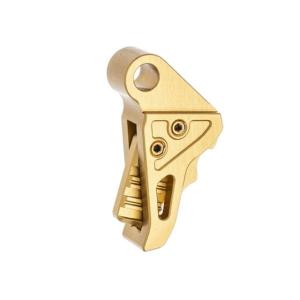 Tyrant CNC Hellcat/Hellcat Pro Trigger Shoe, Gold/Gold, TD-HCATTRIG-GOLD/GOLD TDHCATTRIGGOLD/GOLD