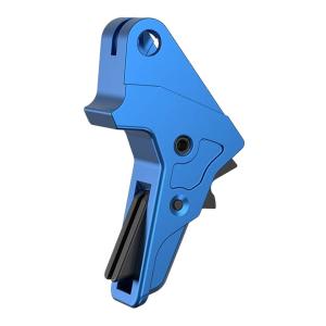 Tyrant CNC TDMPTRIGFSCBLUE/BLK Blue Fits S&amp;W M&amp;P Full-Size &amp; Compact 