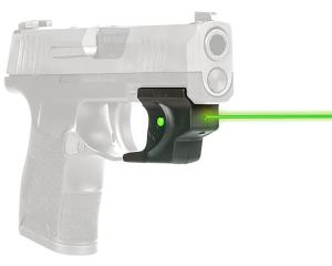 Viridian 912-0030 E-Series Laser Sight 5mW Green Laser with 510-532nM Wavelength & 100 yds Day/2 mi Night Range Black Finish for Sig P365 9120030