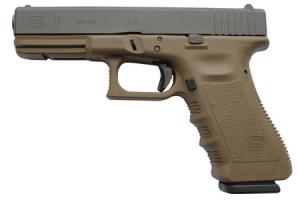 Glock 17 Pistol 9mm 4.5in 17rd FDE PI-17502-03D 764503000560