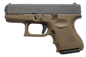 Glock 27 Pistol .40 SW 3.5in 9rd FDE PI-27502-01D