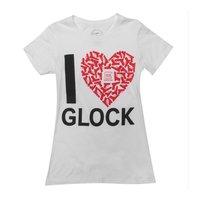 Glock I Love T-shirt White Xl 764503022289
