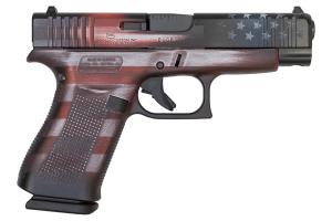 Glock 48 MOS Compact Battle Flag Cerakote 9mm 4.17&quot; Barrel 10-Rounds 764503048630