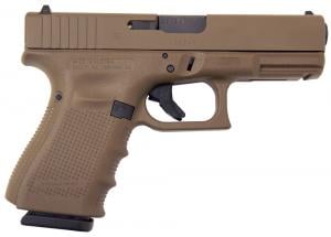 Glock 19 Gen 4 Pistol 9mm 4in 15rd Full FDE PG-19502-04D