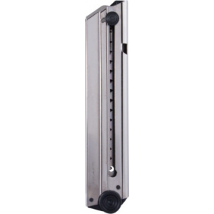 Mecgar MGLUGP08N Luger P08 8 Round Standard Nickel 765595106109