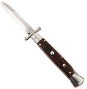 Steel River SGSWP Spartan 3.9 Italian Bayonet Polished Blade 5.1 Snake SGSWP