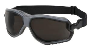 MCR Safety ForceFlex Flexible Safety Goggles, Anti-Fog Lens, Gray, One Size, FFG112AF
