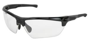 MCR Safety Dominator DM3, Black Frame, Black TPR, Max6 Anti-Fog Lens Coating, Clear, One Size, DM1330PF DM1330PF