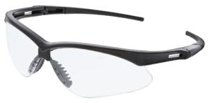 MCR Safety Memphis Series Safety Glasses, UV-AF Anti-Fog Coating, Wrap Around Lens Design, Clear, One Size, MP110AF