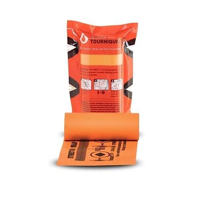 SWAT-T Tourniquet Orange by Safeguard Medical, Emergency First Aid Equipment for Massive Hemorrhage Control. Made in The USA ORANGE