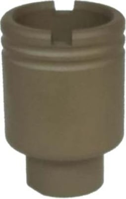 XTS Flash Cone Small Muzzle Brake .223/5.56 Nato, Tan FDE, MZ FS223SF MZFS223SF