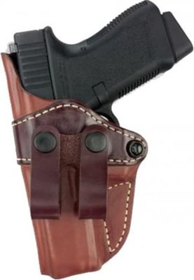 Gould & Goodrich 810 Inside Pants Holster, Brown, Left Hand - 1911-Style 4-4.5in BBL 810194LH