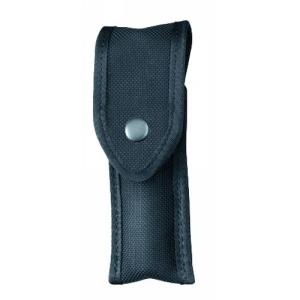 Gould & Goodrich Mini Flashlight Case, Holds AA Flashlight, Black Ballistic Nylon, X672-1 X6721