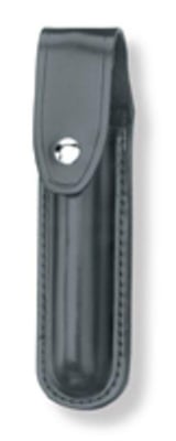 Gould & Goodrich Large Flashlight Case w/Flap Stinger/XT, Brass Snap, Black, B672-4BR B6724BR
