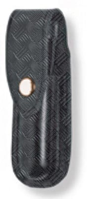 Gould & Goodrich Leather Flashlight Case, Brass, Streamlight Strion LED, Black Weave, B672-8WBR B6728WBR