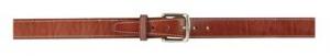 Gould & Goodrich Reinforced Shooter's Belt w/ Brass Buckle, Chestnut Brown, Size 38 190-38BR 19038BR