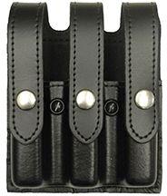Gould & Goodrich Triple Magazine Case, Black, Glock 17, 22, 31 K630-3 K6303