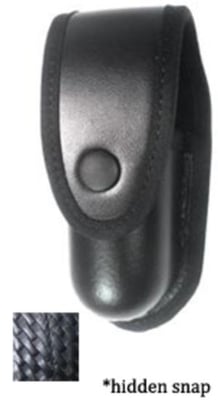 Gould & Goodrich Aerosol Case w/Hidden Snap, Holds MK IV or MK XII, Black Weave, L681-4WHS L6814WHS