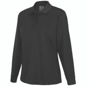 Flying Cross Women's Long Sleeve Impact Polo, Black - 3221W10MEDIUMNA 769028914316