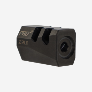 Game Changer PRO Squared Compensator for .22LR - Black TK00N0452BLK1