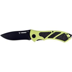 RUKO RUK0061HG-CS 440A 3-1/4”HIVIZ GRN FOLDING CS